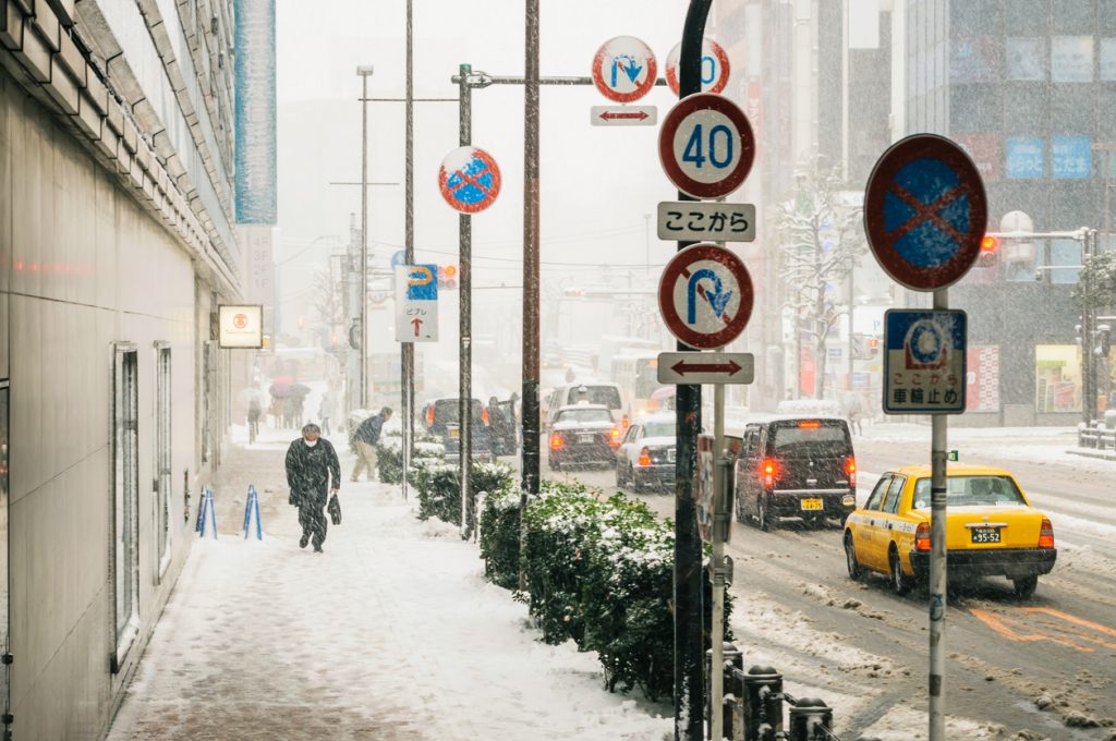 雪の日本